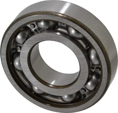 SKF - 40mm Bore Diam, 90mm OD, Open Deep Groove Radial Ball Bearing - 23mm Wide, 1 Row, Round Bore, 24,000 Nm Static Capacity, 42,300 Nm Dynamic Capacity - Exact Tool & Supply