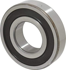 SKF - 55mm Bore Diam, 120mm OD, Double Seal Deep Groove Radial Ball Bearing - 29mm Wide, 1 Row, Round Bore, 45,000 Nm Static Capacity, 74,100 Nm Dynamic Capacity - Exact Tool & Supply