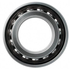 SKF - 25mm Bore Diam, 62mm OD, Open Angular Contact Radial Ball Bearing - 25.4mm Wide, 2 Rows, Round Bore, 20,400 Lb Static Capacity, 30,700 Lb Dynamic Capacity - Exact Tool & Supply