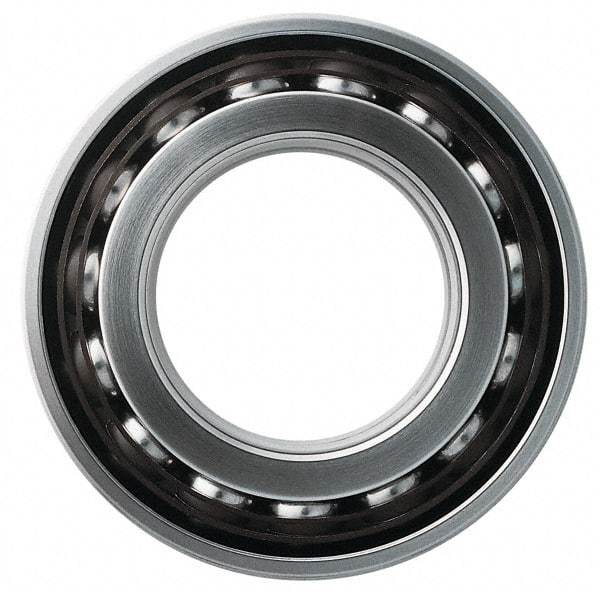 SKF - 45mm Bore Diam, 85mm OD, Double Seal Angular Contact Radial Ball Bearing - 30.2mm Wide, 2 Rows, Round Bore, 39,000 Lb Static Capacity, 48,800 Lb Dynamic Capacity - Exact Tool & Supply