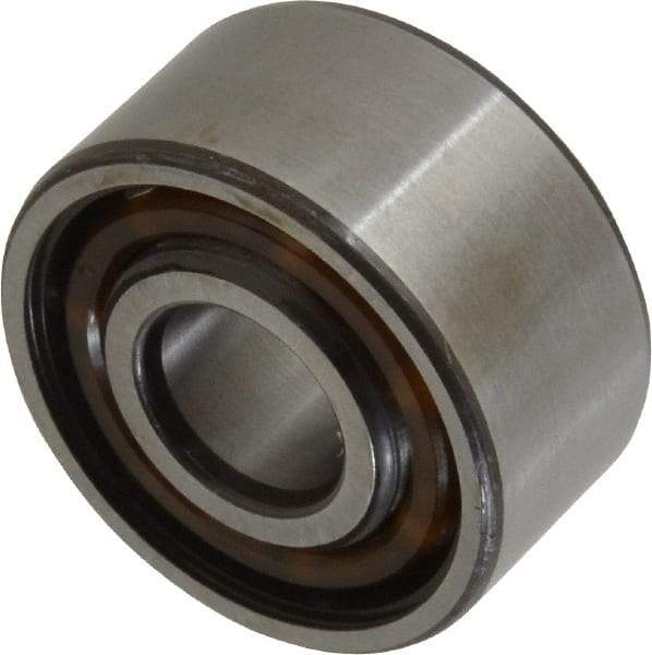 SKF - 12mm Bore Diam, 32mm OD, Open Angular Contact Radial Ball Bearing - 15.9mm Wide, 2 Rows, Round Bore, 5,600 Lb Static Capacity, 10,100 Lb Dynamic Capacity - Exact Tool & Supply