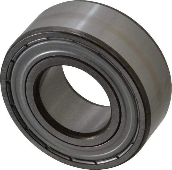 SKF - 30mm Bore Diam, 62mm OD, Double Shield Angular Contact Radial Ball Bearing - 23.8mm Wide, 2 Rows, Round Bore, 20,800 Lb Static Capacity, 28,600 Lb Dynamic Capacity - Exact Tool & Supply