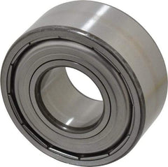 SKF - 35mm Bore Diam, 80mm OD, Double Shield Angular Contact Radial Ball Bearing - 34.9mm Wide, 2 Rows, Round Bore, 35,500 Lb Static Capacity, 49,400 Lb Dynamic Capacity - Exact Tool & Supply