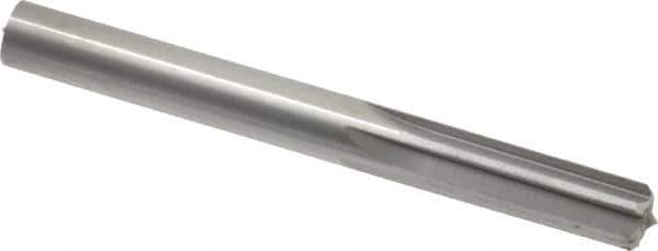 Hertel - 0.363" Solid Carbide 6 Flute Chucking Reamer - Straight Flute, 0.363" Straight Shank, 1-1/4" Flute Length, 3-1/2" OAL - Exact Tool & Supply