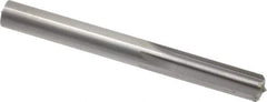 Hertel - 0.363" Solid Carbide 6 Flute Chucking Reamer - Straight Flute, 0.363" Straight Shank, 1-1/4" Flute Length, 3-1/2" OAL - Exact Tool & Supply