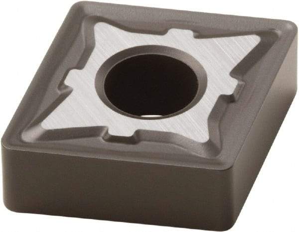 Seco - CNMG544 M5 Grade TK2001 Carbide Turning Insert - TiCN/Al2O3 Finish, 80° Diamond, 5/8" Inscr Circle, 1/4" Thick, 1/16" Corner Radius - Exact Tool & Supply