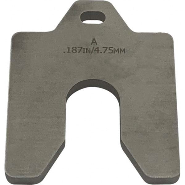 Maudlin Products - Metal Shim Stock Type: Slotted Shim Material: Stainless Steel - Exact Tool & Supply