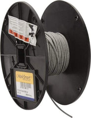 Value Collection - 3/32" Diam, Aircraft Cable - 920 Lb Breaking Strength, 7 x 7 Strand Core - Exact Tool & Supply