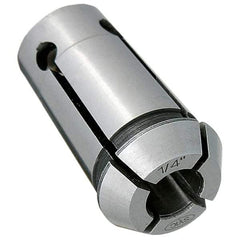 Techniks - EOC16 1/2" Single Angle Collet - 0.0004" TIR, 1.575" OAL, 1.004" Overall Diam - Exact Tool & Supply
