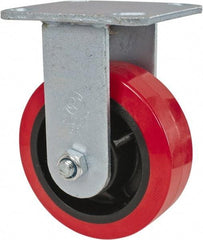 Value Collection - Tool Box Polypropylene Caster - 6-5/8" Wide x 4-5/8" Deep x 4" High, Red, For 41" Roller Cabinets - Exact Tool & Supply