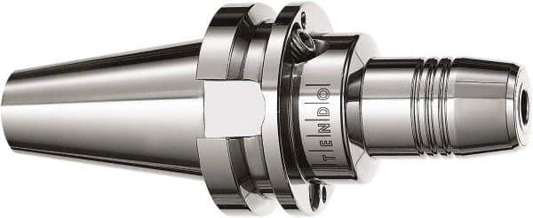 Schunk - BT40 Taper Shank, 8mm Hole Diam, Hydraulic Tool Holder/Chuck - 24mm Nose Diam, 90mm Projection, 24.1mm Clamp Depth, 25,000 RPM, Through Coolant - Exact Tool & Supply