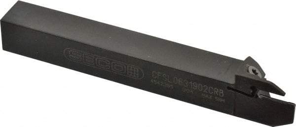 Seco - CFSL, Left Hand Cut, 5/8" Shank Height x 5/8" Shank Width, Indexable Turning Toolholder - 5" OAL, LC.. 1902.. Insert Compatibility, Series Multi-Directional Turning (MDT) - Exact Tool & Supply