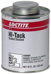 Loctite - 16 oz Can Red Polyurethane Gasket Sealant - Series 154 - Exact Tool & Supply