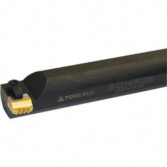 Tool-Flo - Internal Thread, Right Hand Cut, 2-1/2" Shank Width x 2-1/2" Shank Height Indexable Threading Toolholder - 14" OAL, CR-5B1-4I, CR-5B75-4I, CR-8B75-4I Insert Compatibility, SI-CLHO Toolholder - Exact Tool & Supply