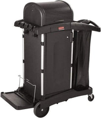 Rubbermaid - Aluminum & Structural Web Plastic Janitor Cart - 22" Width - Exact Tool & Supply