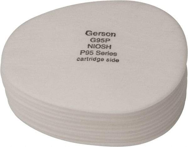 Gerson - White P95 Filter - Protects Against Particulates, Series Signature - Exact Tool & Supply