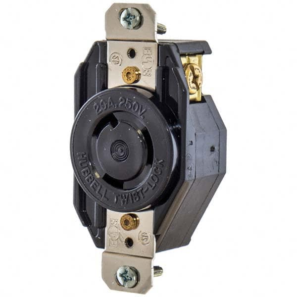 Hubbell Wiring Device-Kellems - Twist Lock Receptacles Receptacle/Part Type: Receptacle Gender: Female - Exact Tool & Supply