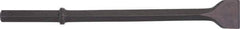 Ingersoll-Rand - 3" Head Width, 14" OAL, 1" Shank Diam, Scaling Chisel - Hex Drive, Hex Shank, Steel - Exact Tool & Supply