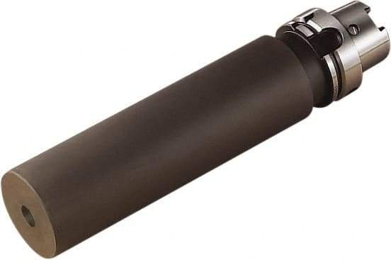 Seco - HSK100A Taper Shank, 3.74 Inch Diameter, Tool Holder Blank - 11.811 Inch Overall Length, 8.7 Inch Projection Flange to Nose End, 9.842 Inch Projection Gage Line to Nose End - Exact Tool & Supply