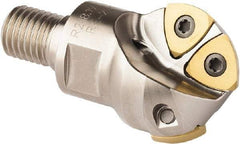 Seco - 40.01mm Cut Diam, 24.99mm Max Depth of Cut, Indexable Ball Nose End Mill - 50.01mm Head Length, M16 Modular Connection, R218.19 Toolholder, 218.19 200 Insert - Exact Tool & Supply