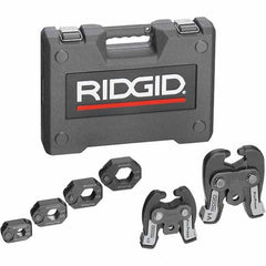 Ridgid - Presser Replacement Jaws Type: Press Ring Kit Jaw Size Range: 1/2" to 1-1/4" (Inch) - Exact Tool & Supply