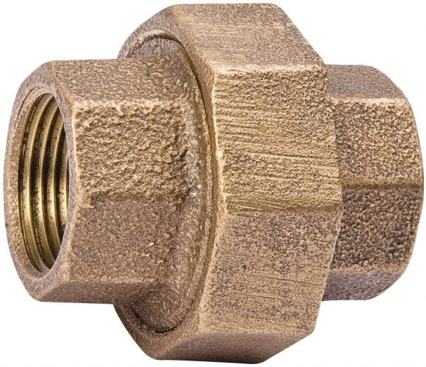 Value Collection - 3/4" Red Brass Pipe Union - Exact Tool & Supply