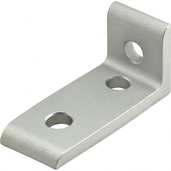 80/20 Inc. - 1" Wide x 2" High x 7/8" Long Open Shelving Corner L-Bracket - Exact Tool & Supply