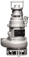 SandPIPER - 1/2" NPT, Submersible, Air Operated Diaphragm Pump - Aluminum Housing - Exact Tool & Supply