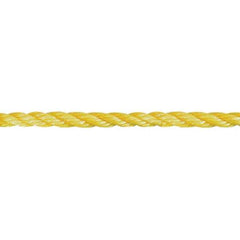 Value Collection - 200' Max Length Polypropylene Twisted Rope - 5/8" Diam, 697 Lb Capacity - Exact Tool & Supply