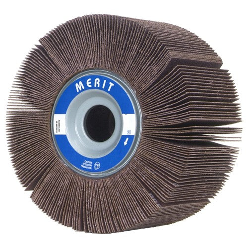 3″ × 2″ × 3/8″ High Performance Flap Wheel 80 Grit Ceramic Alumina - Exact Tool & Supply
