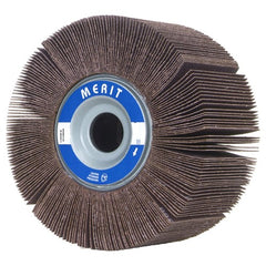 3″ × 2″ × 3/8″ High Performance Flap Wheel 80 Grit Ceramic Alumina - Exact Tool & Supply
