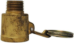 EVER-TITE Coupling Products - 3" Brass Cam & Groove Suction & Discharge Hose Female Coupler Female NPT Thread - Part D, 3" Thread, 250 Max psi - Exact Tool & Supply