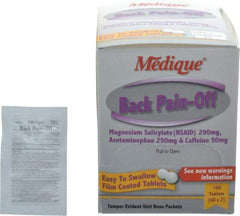 Medique - Back Pain-Off Tablets - Headache & Pain Relief - Exact Tool & Supply