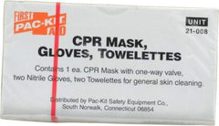 Medique - Disposable CPR Masks/Breathers Compatible First Aid Kits: Medique Unitized First Aid Kits - Exact Tool & Supply