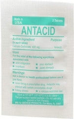 Medique - Mint Flavor Medi-First Antacid Tablets - Antacids & Stomach Relief - Exact Tool & Supply