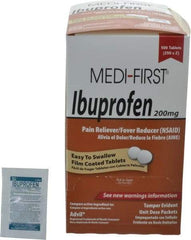 Medique - Medi-First Ibuprofen Tablets - Headache & Pain Relief - Exact Tool & Supply