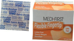 Medique - Fingertip Self-Adhesive Bandage - Woven Fabric Bandage, Latex Free - Exact Tool & Supply