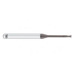 0.4 mm x 4mm x 0.3mm x 50mm 2Fl Carbide Corner Radius OSG EXOCARB® WXS® End Mill-WXS - Exact Tool & Supply