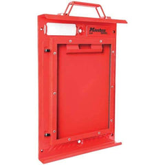 Master Lock - Group Lockout Boxes Portable or Wall Mount: Wall Mount Maximum Number of Padlocks: 0 - Exact Tool & Supply