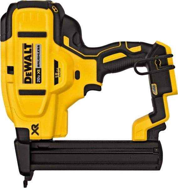 DeWALT - 1/4" Crown, 18 Gauge, 100 Staple Capacity Power Stapler - Exact Tool & Supply