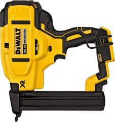 DeWALT - 1/4" Crown, 18 Gauge, 100 Staple Capacity Power Stapler - Exact Tool & Supply