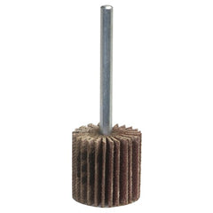 1 1/2″ × 1″ × 1/4″ High Performance Flap Wheel 320 Grit Ceramic Alumina / Aluminum Oxide - Exact Tool & Supply