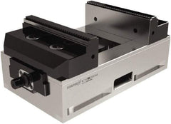 Schunk - 160mm Jaw Width, 280mm Max Jaw Opening, 50mm Throat Depth, Manual Precision Self Centering Vise - Exact Tool & Supply