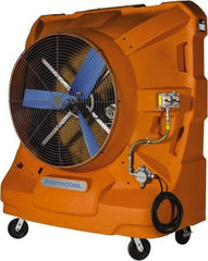 PortaCool - 48" Blade, 65 Gal Capacity, 2.5 hp, 22,500 CFM Evaporative Cooler - 19.8 Amp Rating, 120 Volts, Single Speed - Exact Tool & Supply