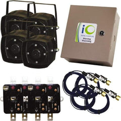 iO HVAC Controls - 1 or 3 Phase, 24 VAC, 0-2A Amp, 2 Max Fuse A, Air Conditioner Theft Alarm - 11" Wide x 11" Deep x 11" High, For Use with Condensing Unit - Exact Tool & Supply