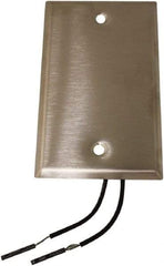 iO HVAC Controls - 55°F, Heat Only, Tamper-Proof Thermostat - 24 Volts, 1-1/2" Inside Height x 1/4" Inside Width, Outlet Mount, SPST Switch - Exact Tool & Supply