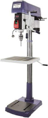 Palmgren - 20" Swing, Step Pulley Drill Press - 16 Speed, 1-1/2 hp, Single Phase - Exact Tool & Supply