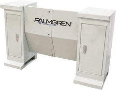 Palmgren - 41" Long x 30" High x 14" Deep, Lathe Cabinet without Chip Pan - Compatible with 9" x 20" Bench Lathes - Exact Tool & Supply