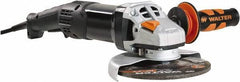 WALTER Surface Technologies - 6" Wheel Diam, 9,600 RPM, Corded Angle & Disc Grinder - 5/8-11 Spindle - Exact Tool & Supply