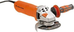 WALTER Surface Technologies - 5" Wheel Diam, 10,500 RPM, Corded Angle & Disc Grinder - 5/8-11 Spindle - Exact Tool & Supply